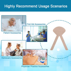 BAOZENP Nasal Tube Holder compatible with double-tube feeding and other catheters