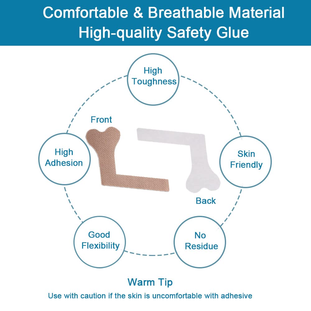 BAOZENP nasal tube holder applied around feeding tubes for stable positioning.
