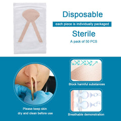BAOZENP Nasal Tube Holder sterile individual packs ensure clean clinical usage