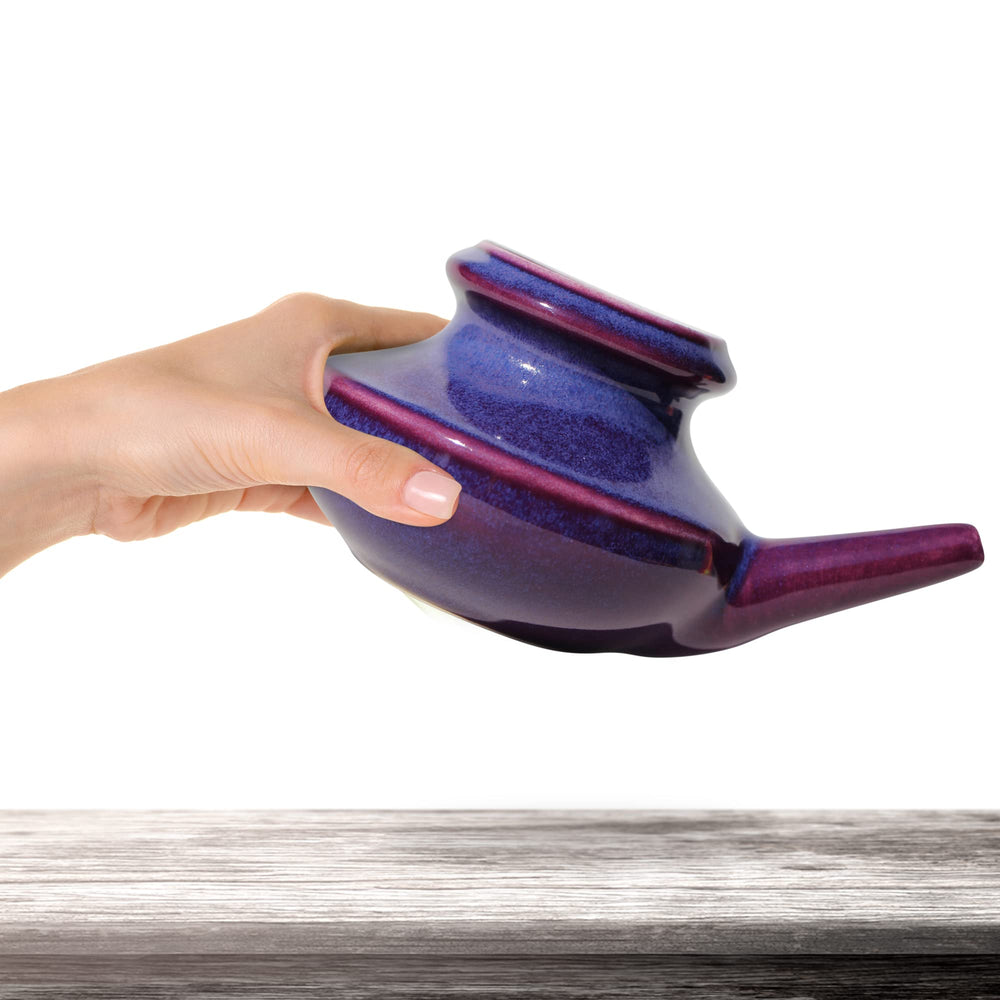 Baraka Neti Pot is dishwasher safe for easy cleanup.