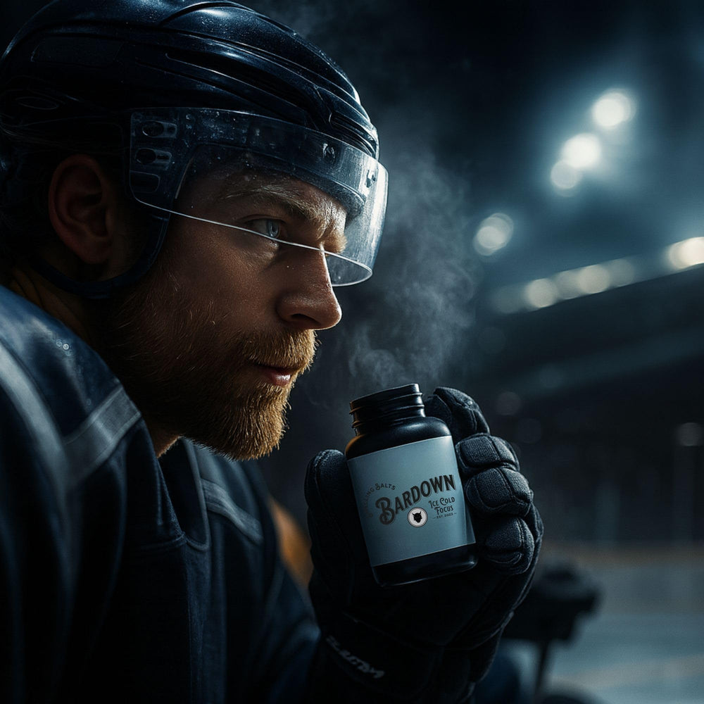 Bardown Smelling Salts Power Salts during heavy lifts helps you stay locked in.