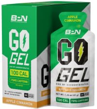 BARE PERFORMANCE NUTRITION BPN Go Gel Endurance Apple Cinnamon pack for on-the-go energy during runs