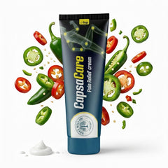Bare Willow CapsaCare cream tube for targeted nerve comfort.