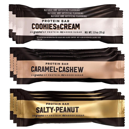BarebeIIs Creamy Crisp protein bar for post-workout fuel.