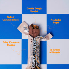 Barebells vegan protein bar texture with milk chocolate coating for a satisfying snack