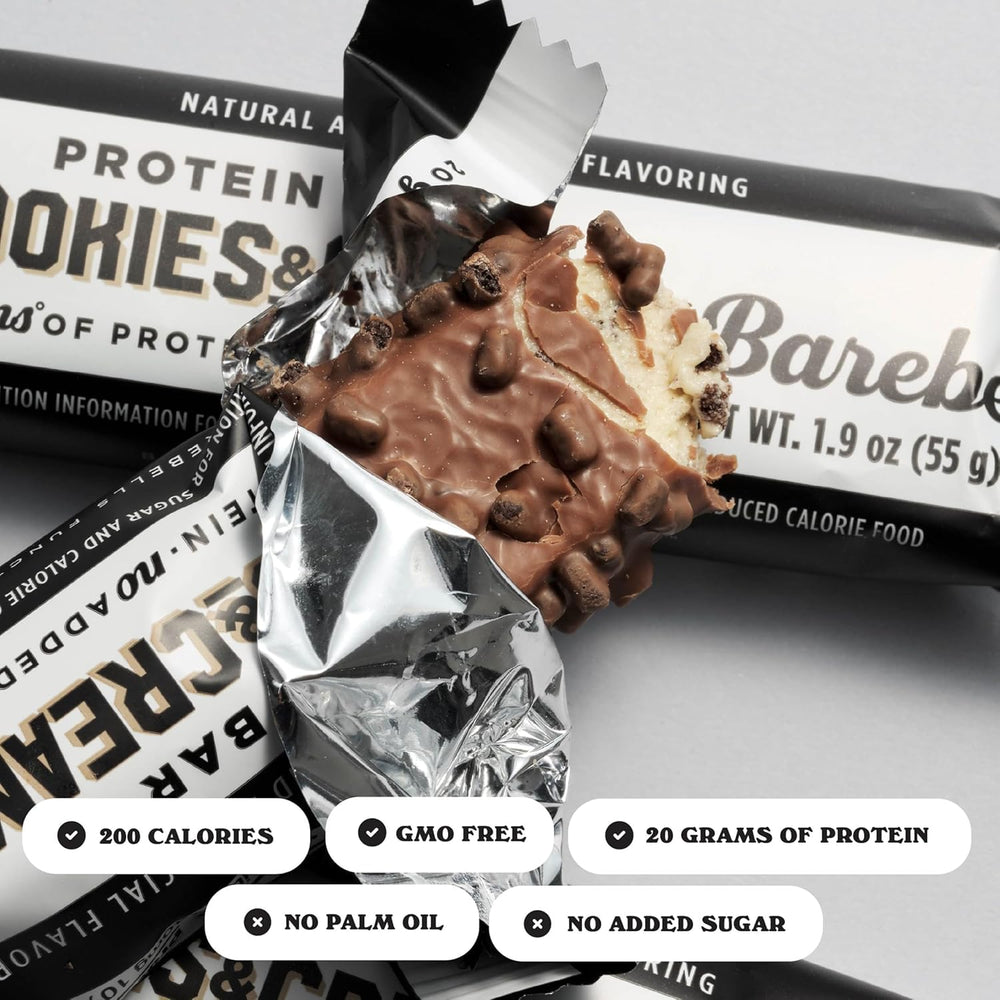 Barebells bar on the go, convenient breakfast or snack