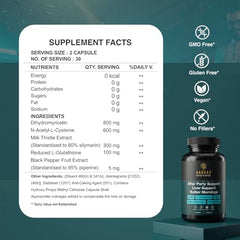 Bargad DHM Metabolic Balance label detail emphasizes transparency and quality standards