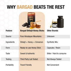 Bargad Shilajit Sticks ready to go in a gym bag for energy