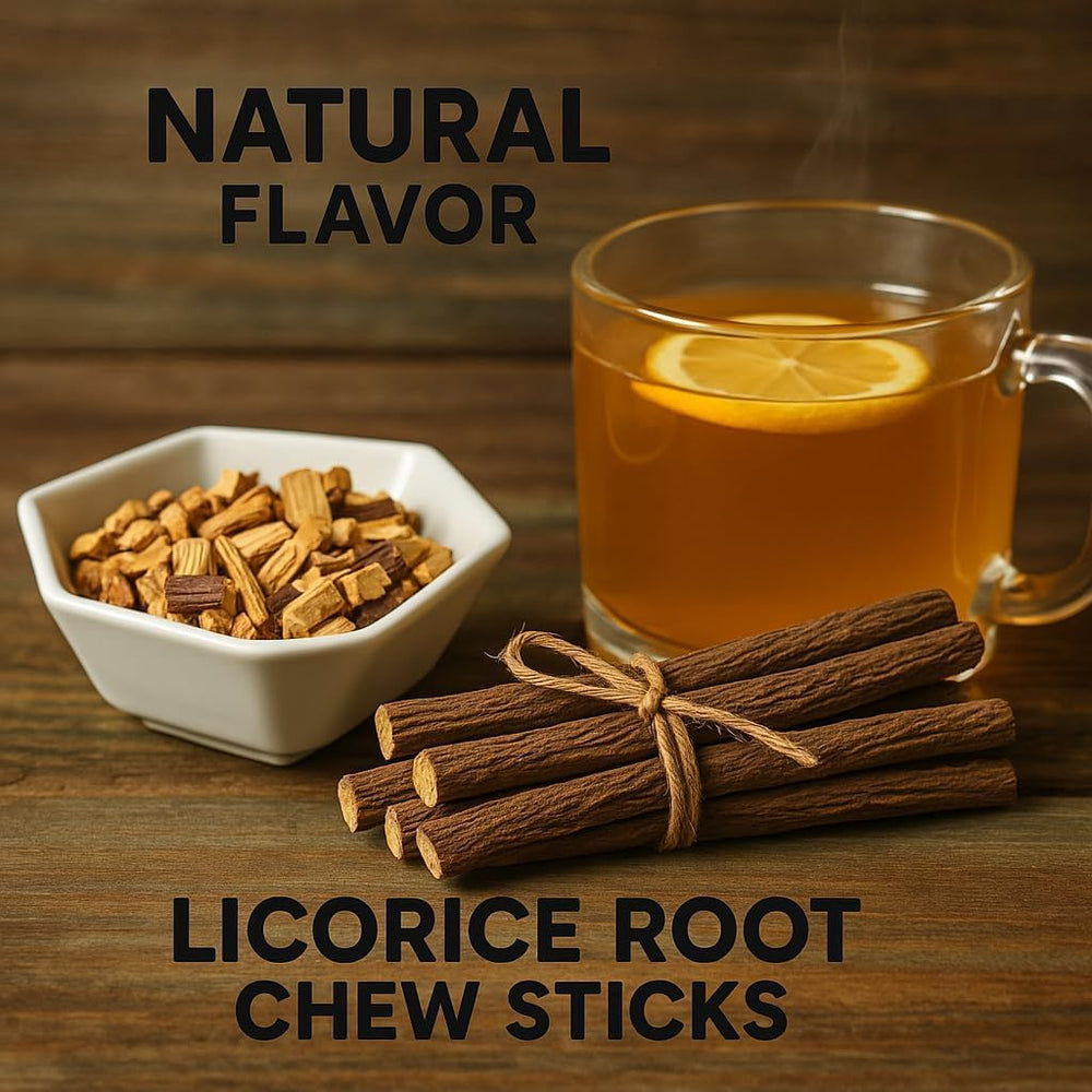 Bargz licorice root chews aiding fresh breath