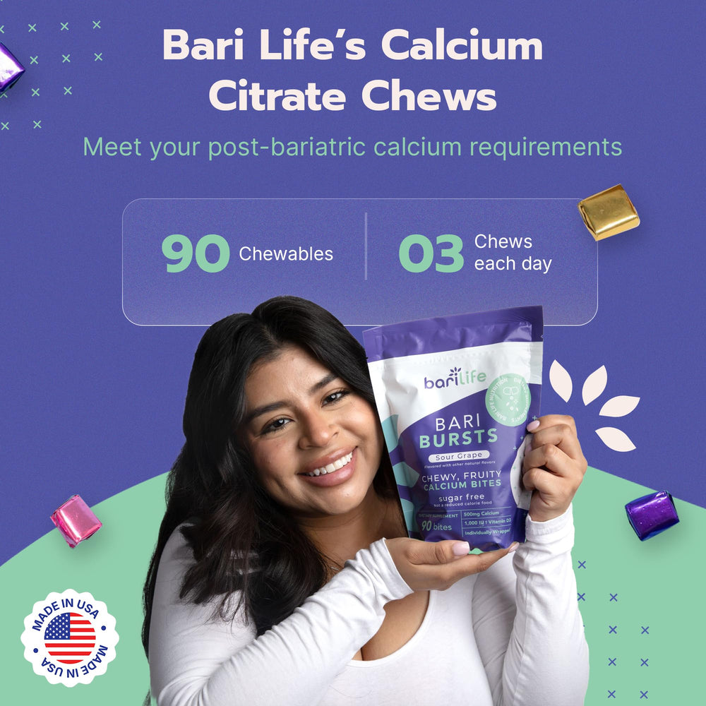 Individually wrapped bites for convenient daily use