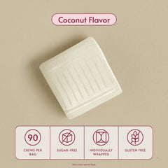 Bariatric Advantage Calcium Citrate Chewy Bites texture close-up, digestible and tasty