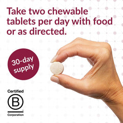 Bariatric Advantage chewable advanced multi EA without iron bottle shot showing ease of daily use