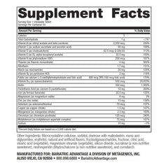 Bottle label highlights fat-soluble ADEK nutrients and absorption emphasis
