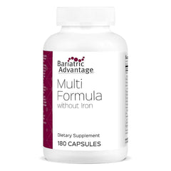 Bariatric Advantage Multi Formula no-iron bottle ready for easy swallowing