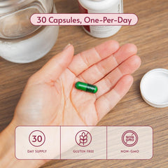 Ultra Solo with Iron label graphic showing essential vitamins and minerals