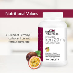 Vitamin C immunity boost representation with bright fruit imagery.