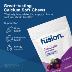 Close-up of Bariatric Fusion calcium chew texture