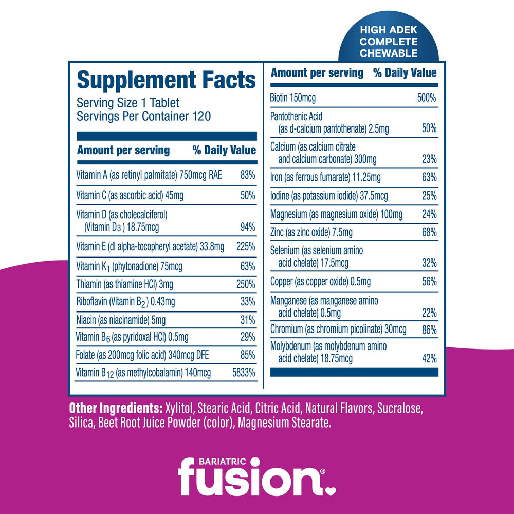 Bariatric Fusion gluten-free USA-made bottle emphasizing quality ingredients