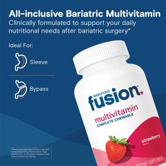 Bariatric Fusion iron chewable tablets ready for easy daily intake