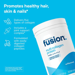Bariatric Fusion collagen peptides scoop close-up for consistent daily intake