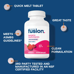 Sugar-free Bariatric Fusion formula designed for everyday vitamin support.