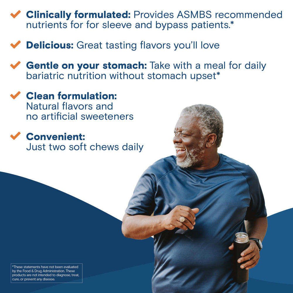 Bariatric Fusion Travel-friendly pack for on-the-go nutrition.