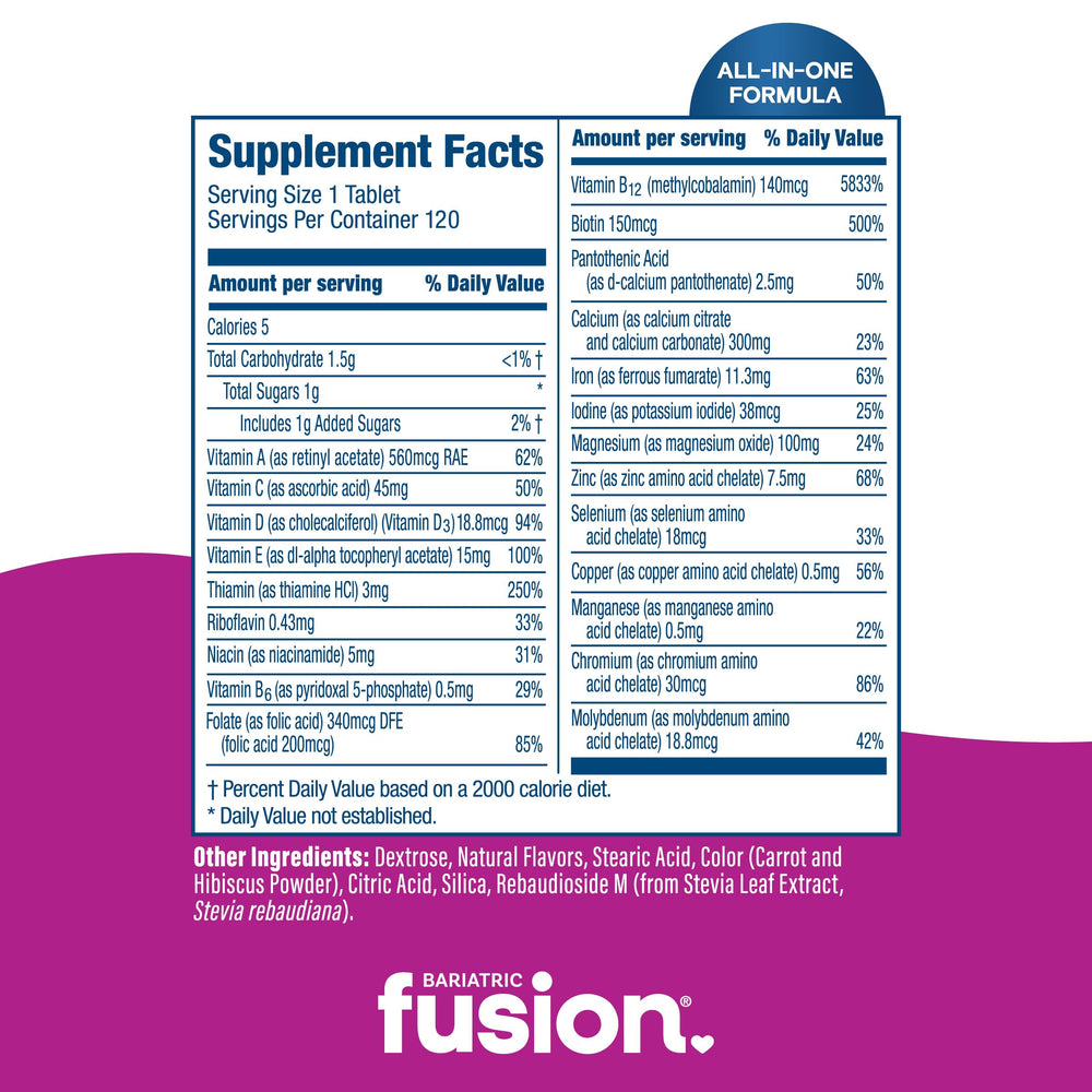 Bariatric Fusion US-made packaging communicates quality and safety.