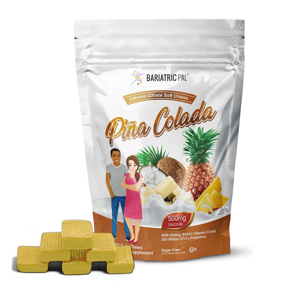 BariatricPal Pina Colada soft chews front view highlighting tasty texture