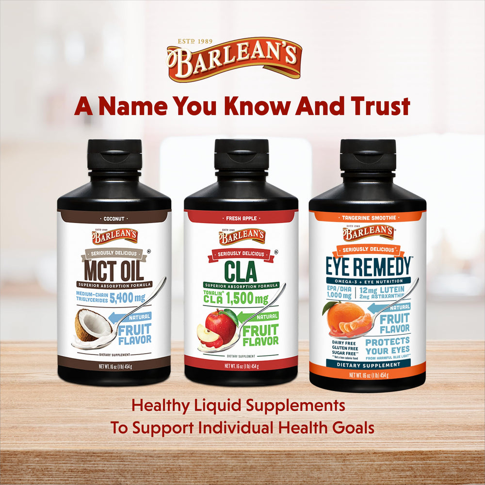 Creamy texture shown in glass suggests easy swallowing and digestion.