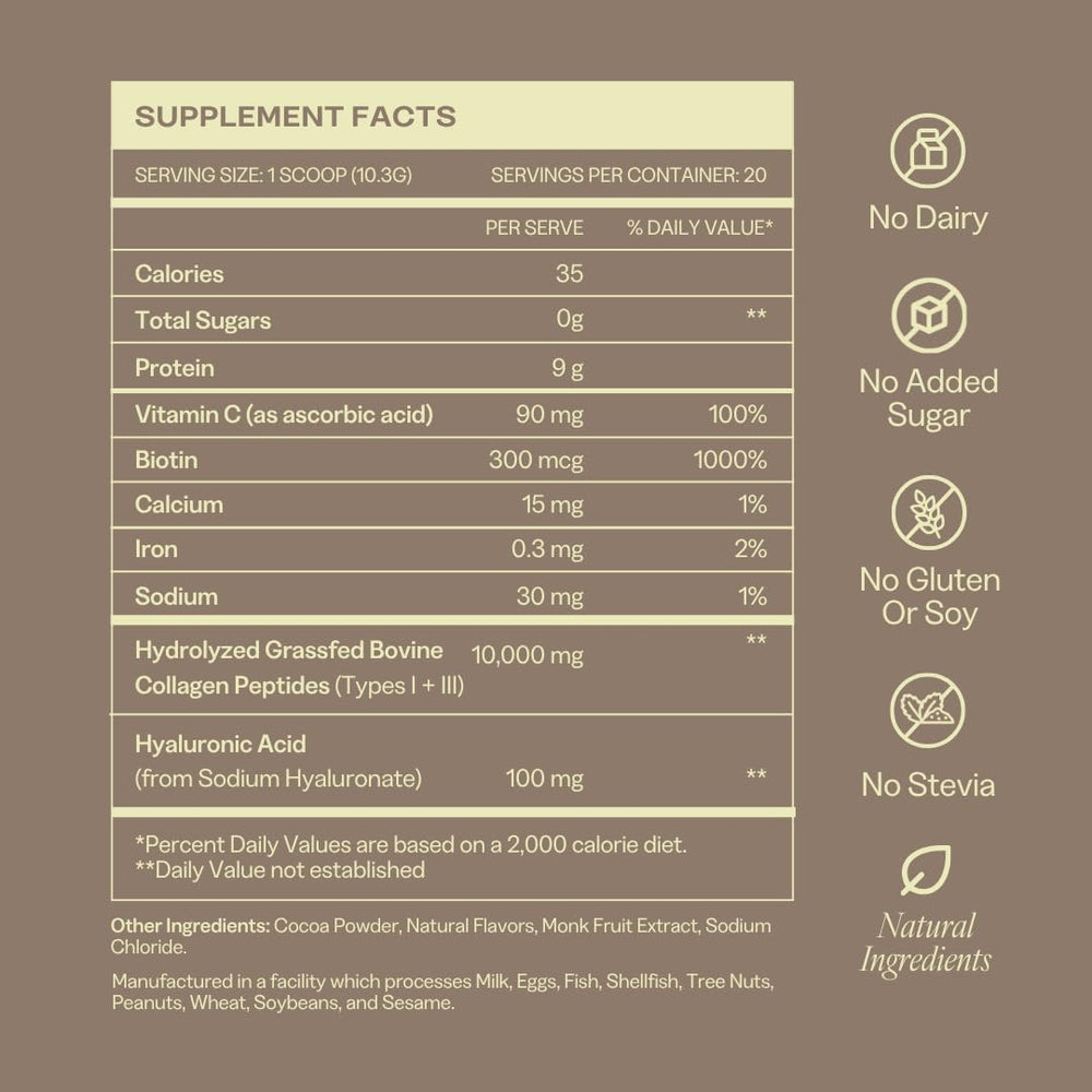 Coffee with Barre Definition collagen powder being prepared