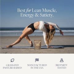 Barre Definition grass-fed whey for women supporting daily nourishment