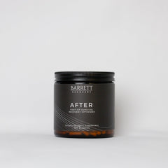 Barrett Recovery AFTER packaging highlighting a home post-surgery care solution.