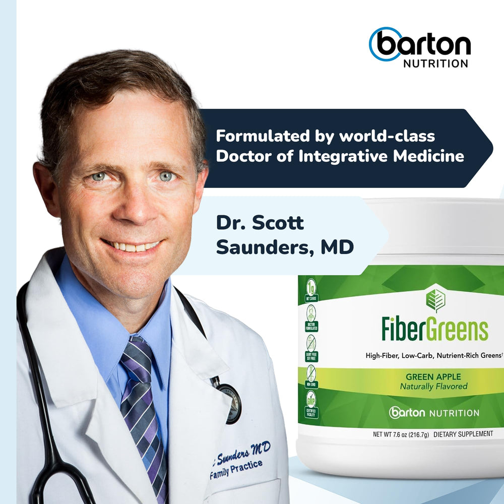 Barton Nutrition 30 Servings Bottle for daily greens routine