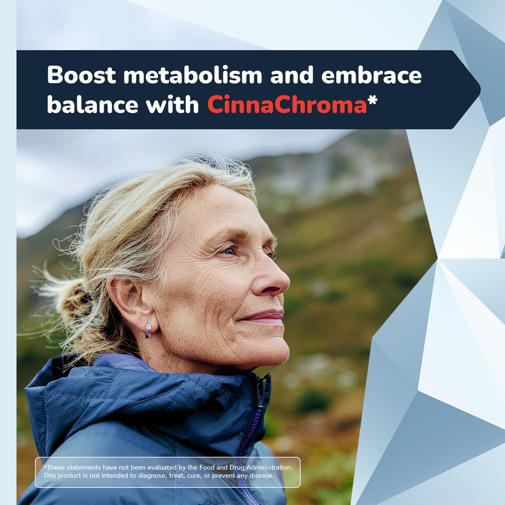 Barton Nutrition CinnaChroma closeup ingredients highlights 10:1 cinnamon extract.