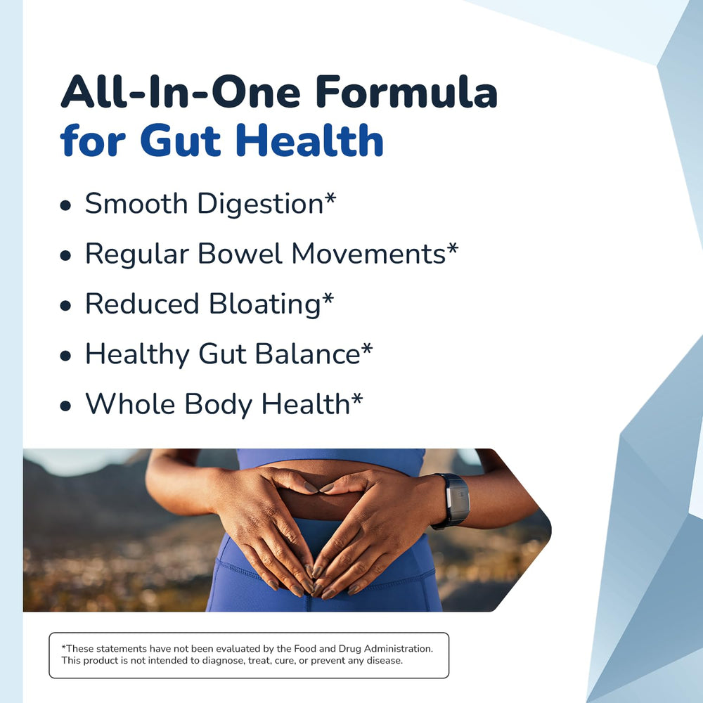 Barton Nutrition Healthy Gut Restore label highlights a doctor formulated gut health blend.