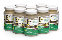 Basic Brands Vitamin E Ointment pack front, convenient 8-pack for versatile skin care.