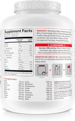 BASIC SUPPLEMENTS Whey Protein Powder bottle displayed for daily protein intake