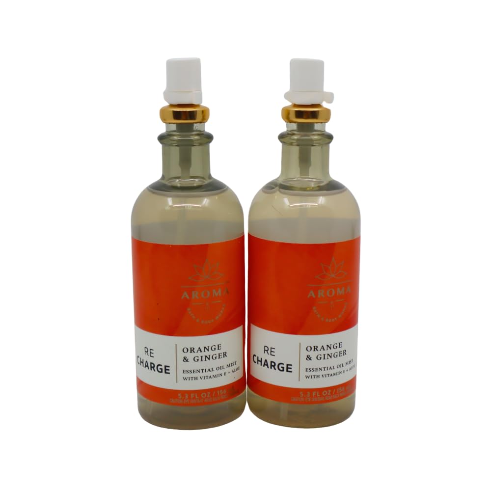 Gift-ready Aroma Recharge mist packaging for the holiday set.