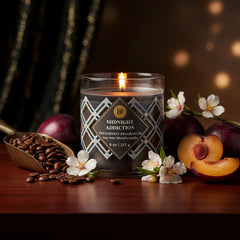 Bath & Body Works candle in living room setup elevates ambience.