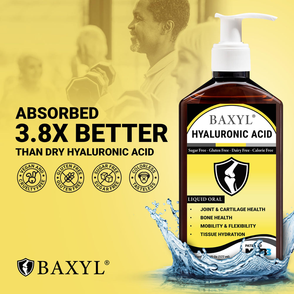BAXYL bundle box, two 6 oz bottles for joint and gut care.