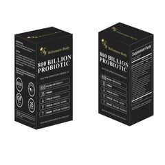 BB Billionaire Body Probiotics ready for daily use to support digestion.