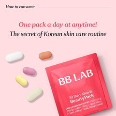 BB LAB nutrition profile featuring calcium, magnesium and vitamin D for bone health.