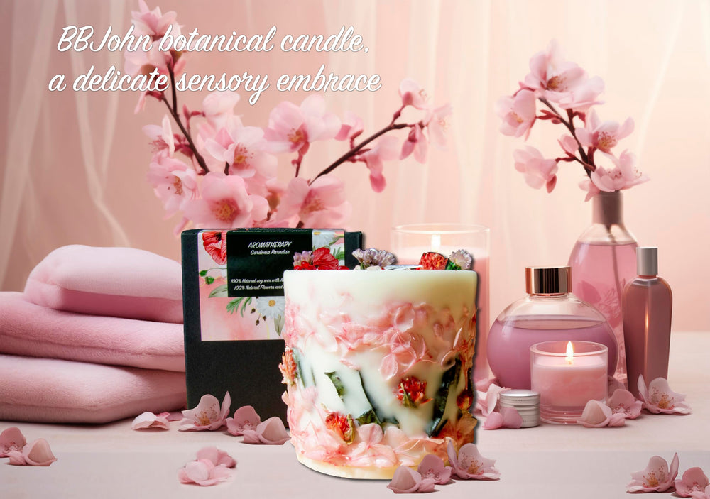 BBJohn gardenia aroma fills your room for lasting relaxation