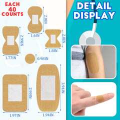 BBTO knuckle bandages with flexible wrap for secure fit.