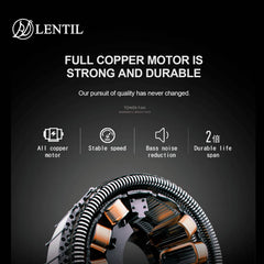 BDLENTIL portable massager ideal for travel, gym, and office breaks.