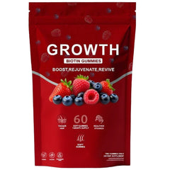 BDQBDQ Lumin hair gummies bottle front for daily hair support.