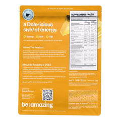 BE AMAZING pre-workout scoop ready for precise dosing before training.