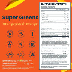BE AMAZING Super Greens shake with one scoop for a convenient greens boost.