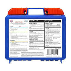 Be Smart Get Prepared compact case demonstrates rugged high-density plastic and portability.