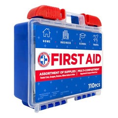 Be Smart Get Prepared kit with organized interior trays highlighting easy storage and portability.